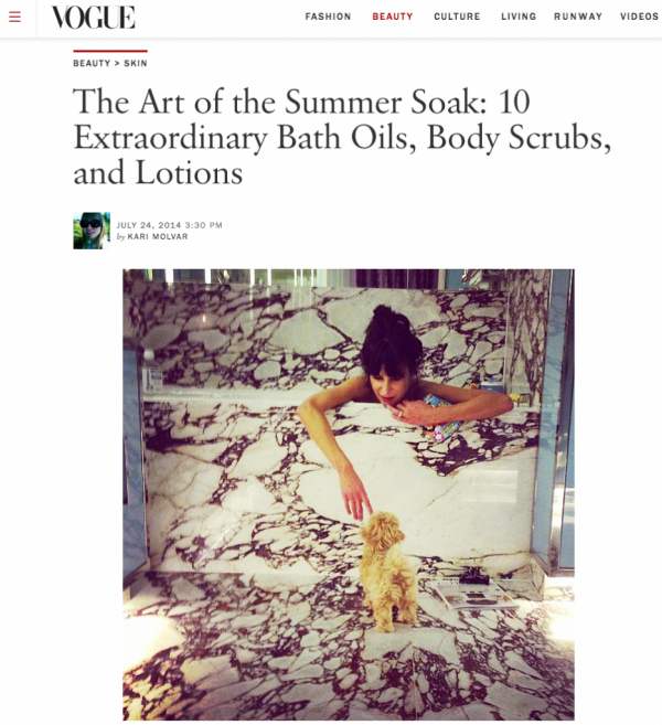 The Art of the Summer Soak: 10 Extraordinary Bath Oils, Body Scrubs, and Lotions