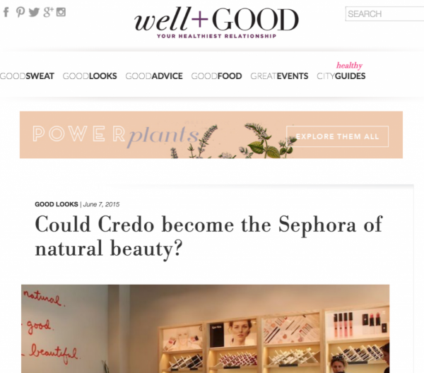 Could Credo become the Sephora of natural beauty?