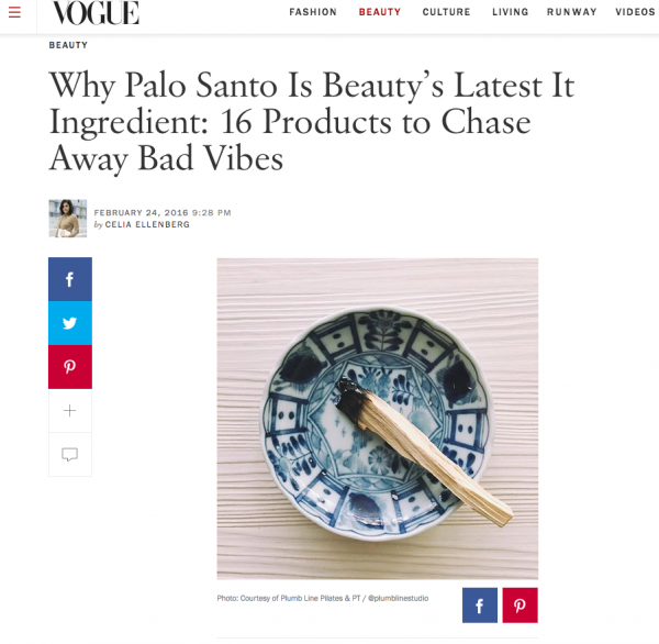 Why Palo Santo Is Beauty’s Latest It Ingredient: 16 Products to Chase Away Bad Vibes