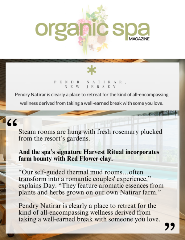 Organic Spa Magazine: Pendry Natirar